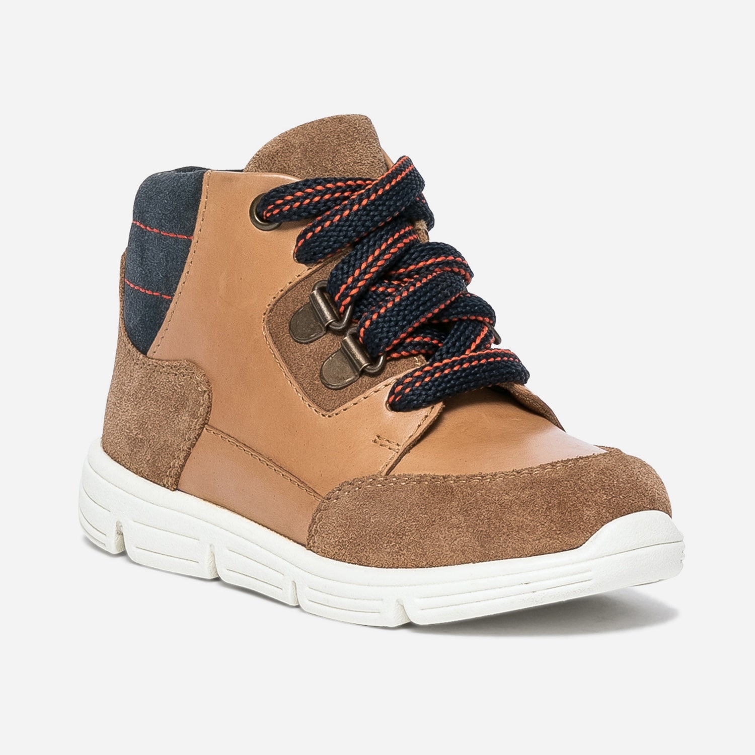 Boots à lacet BUGGY camel en cuir