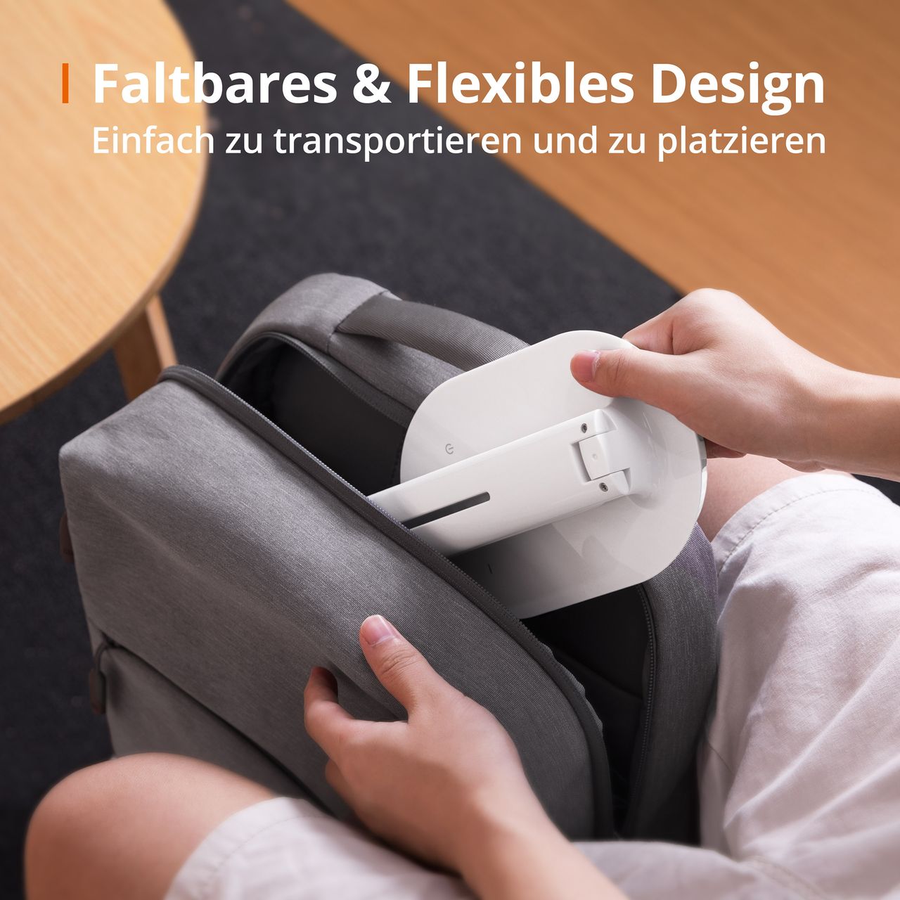 TaoTronics TT-DL064 LED Schreibtischlampe - 5 Helligkeitsstufen - 3 Farbtemperaturen - USB-Charger
