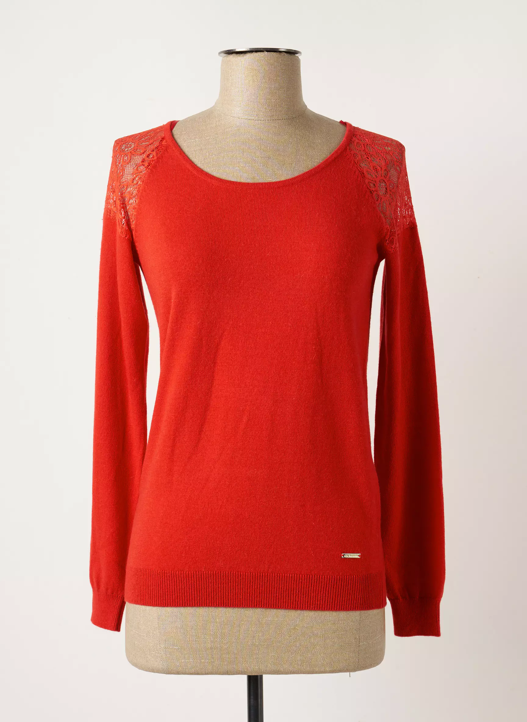 Julie Guerlande Pulls Femme couleur orange