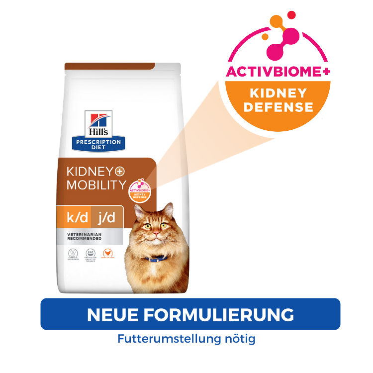 Hill's Nierendiät Hill's Prescription Diet k/d + Mobility Kidney + Joint Care 3 kg