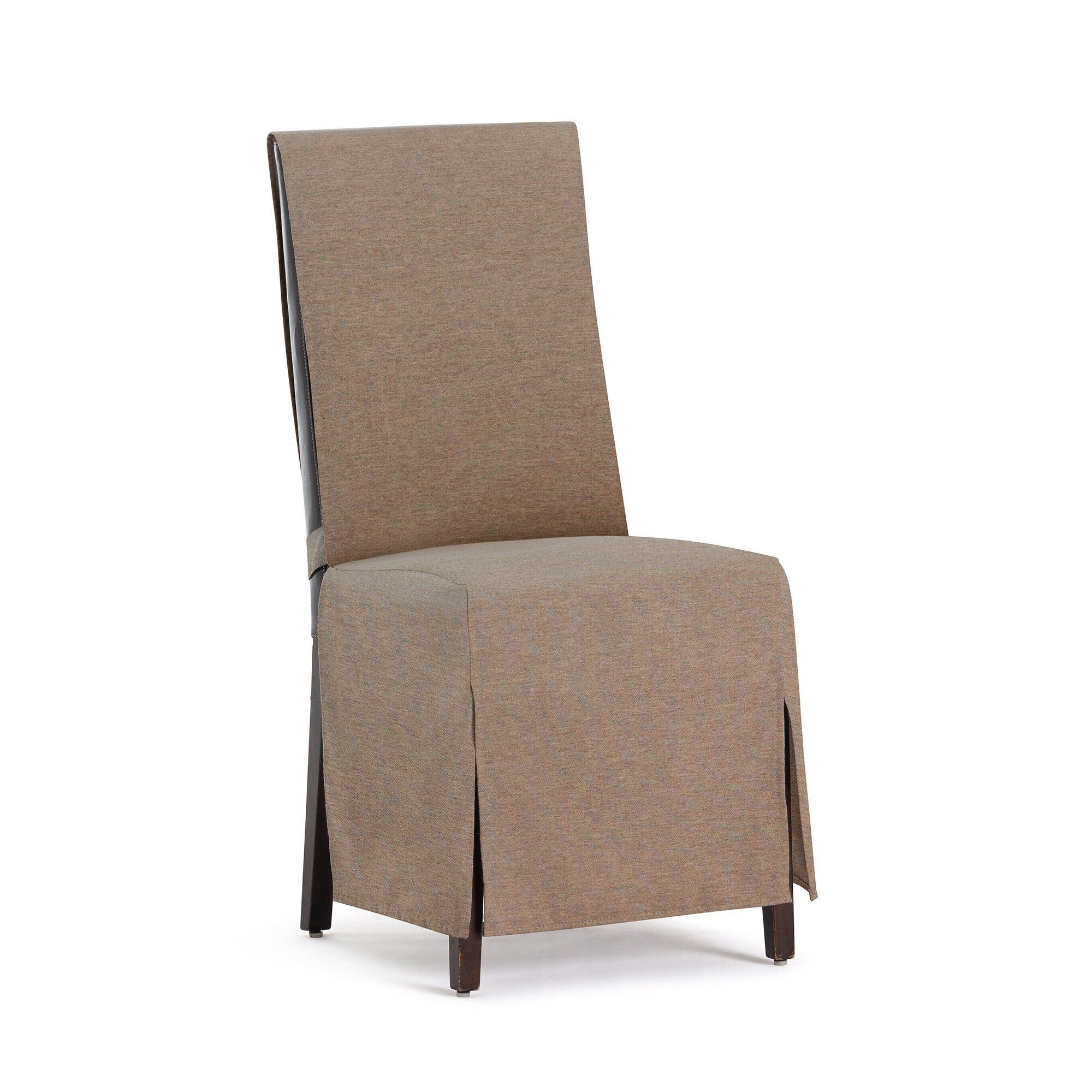 Housse chaise unie 