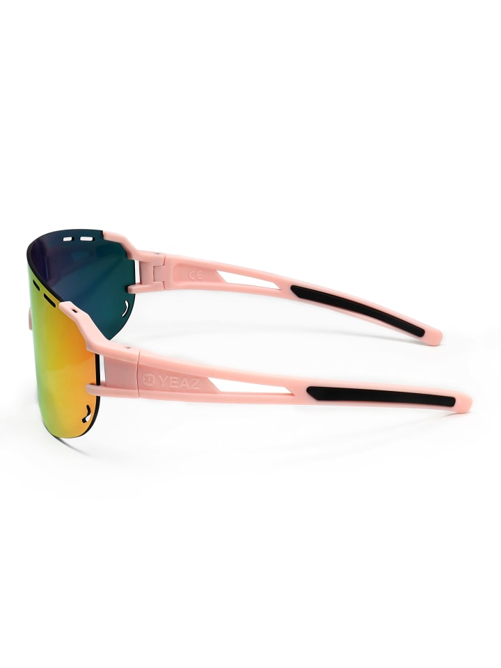 YEAZ SUNGLOW Sport-Sonnenbrille weiß/blau in pink / rosa günstig kaufen onesize