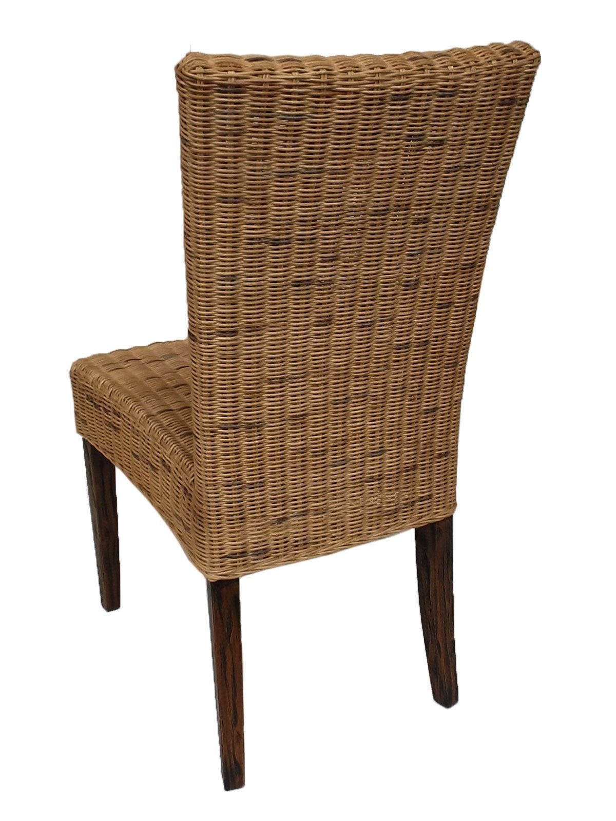 Minara Rattanstuhl Esszimmer Stühle Set 6 Stück Rattanstühle Korbstühle Cardine