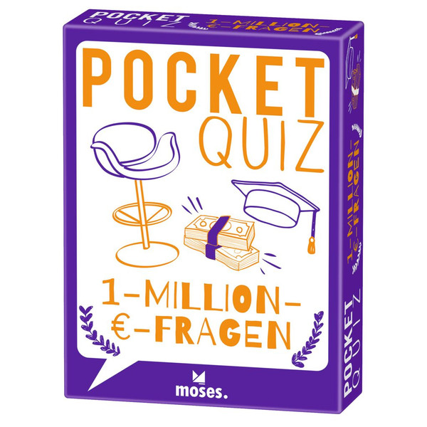 POCKET QUIZ 1-MILLION-€-FRAGEN - Reisespiel