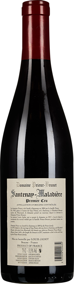 Domaine Prieur-Brunet Santenay 1er Cru Maladière 2020