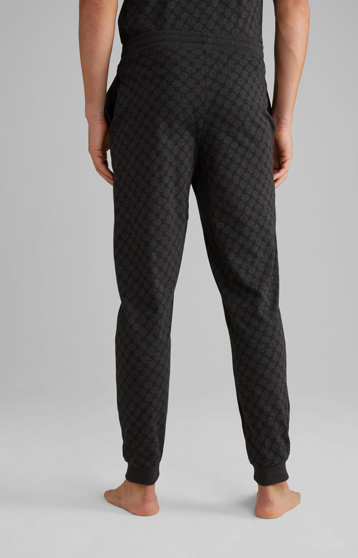 Loungewear Joggpants in Anthrazit meliert