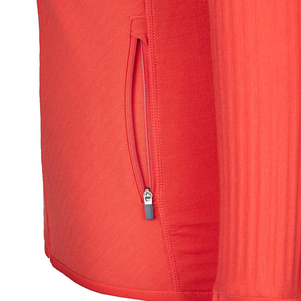 WMNS DESCENDER LS ZIP Damen - Langarmshirt