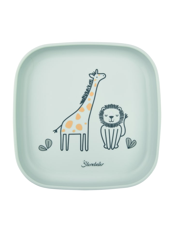 Sterntaler Geschirr-Set SAFARI eckig in mittelgrün günstig kaufen onesize