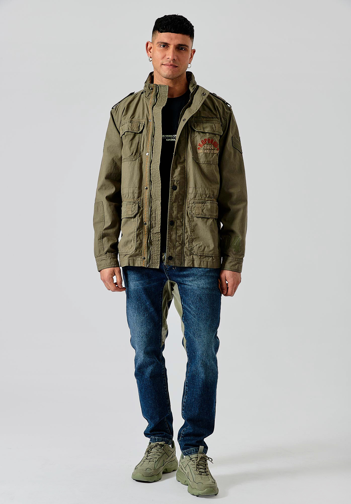 RICH   Veste kaki homme