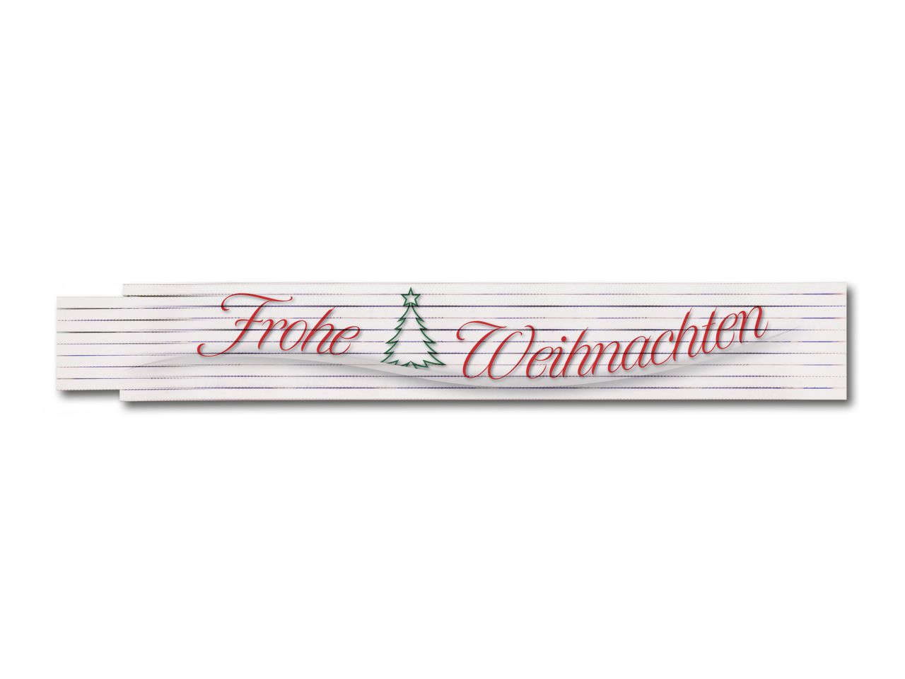 Sarei Zollstock mit Weihnachtsmotiv / Geschenk