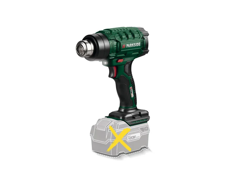 Pistola de ar comprimido PARKSIDE® sem PHLGA 20-Li C2, 20V
