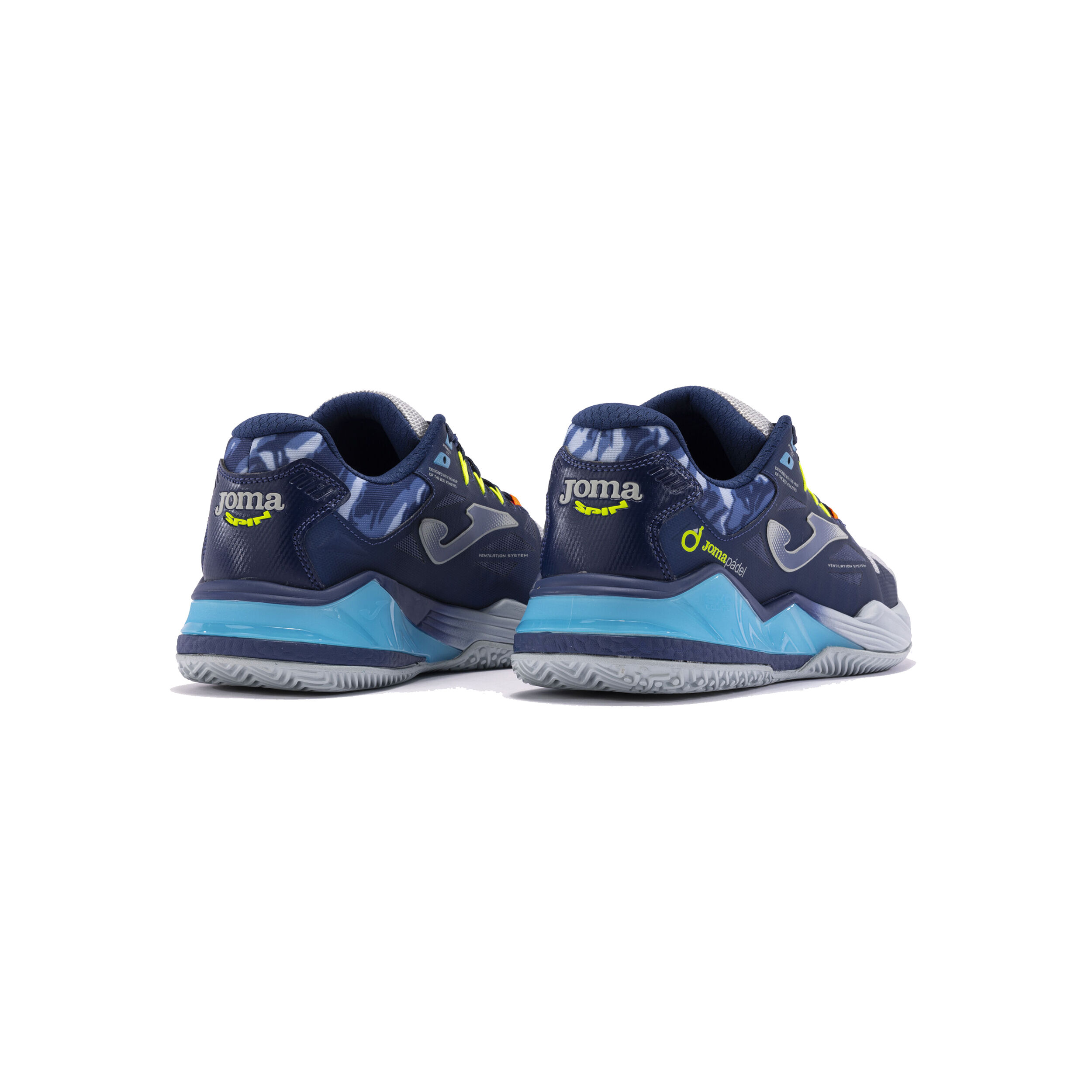 SPIN Padelschuh Herren - Dunkelblau, Blau