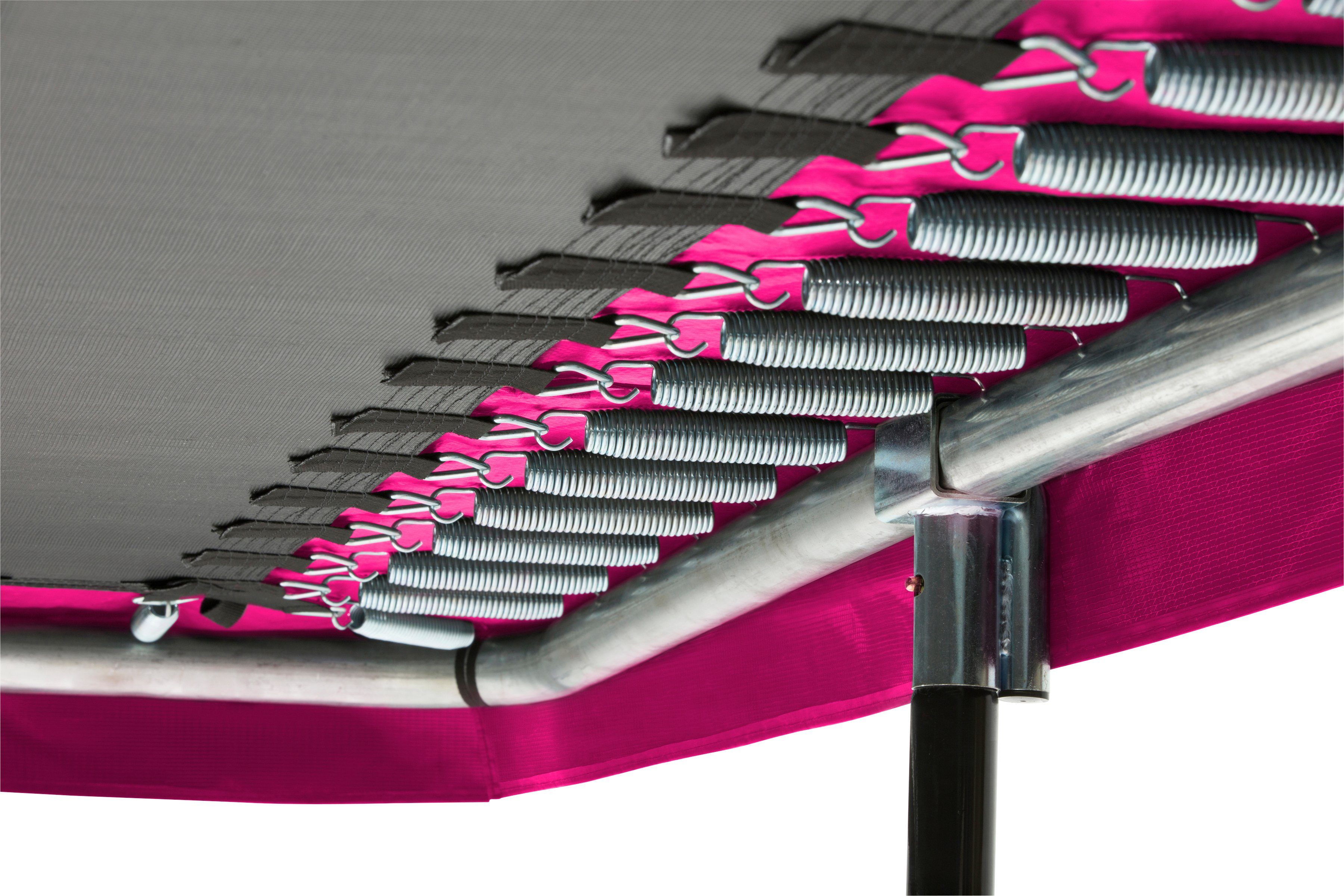 Salta Gartentrampolin Comfort Edition, Schutzrand pink