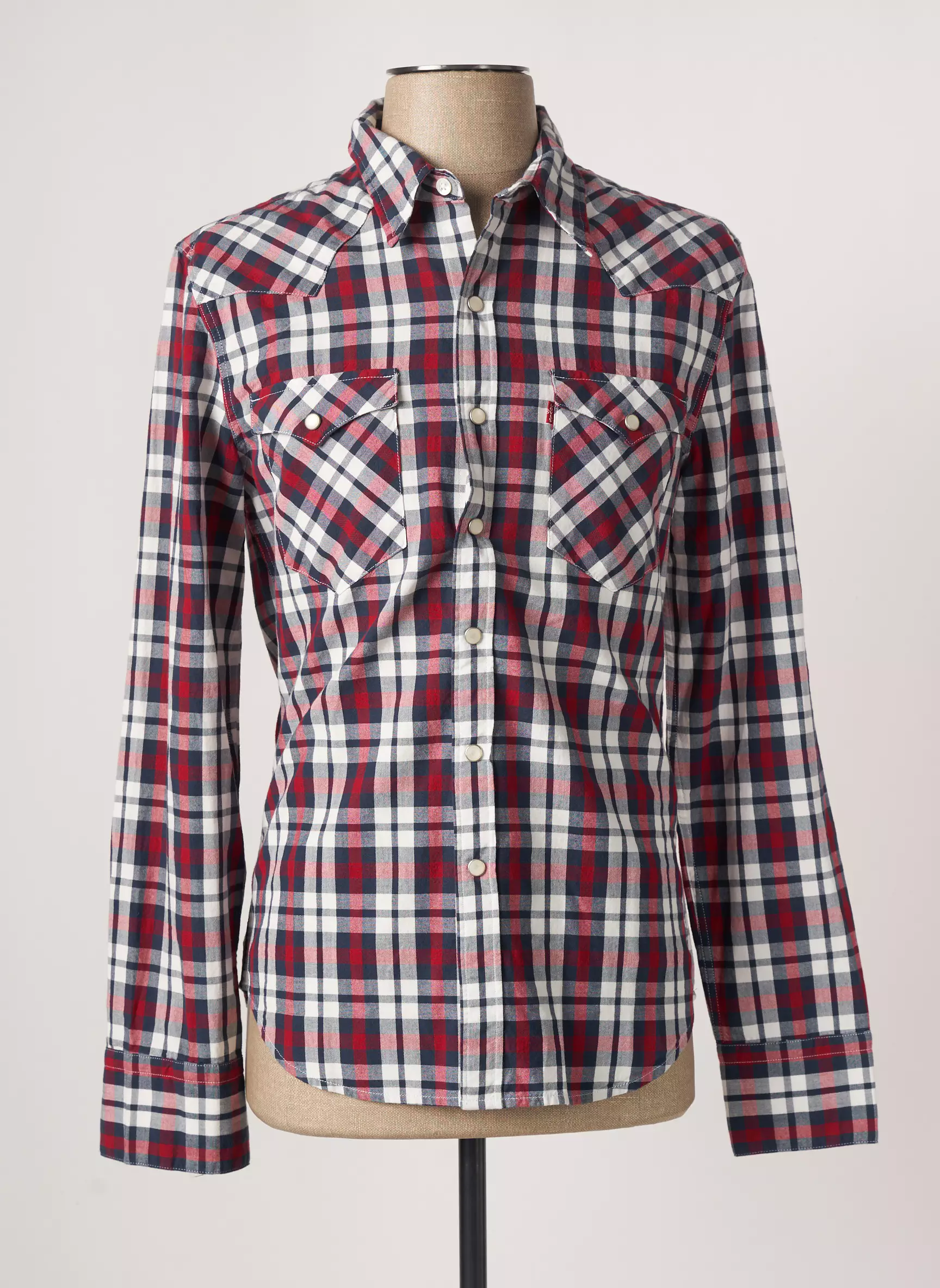 Levis Manches Longues Homme couleur rouge