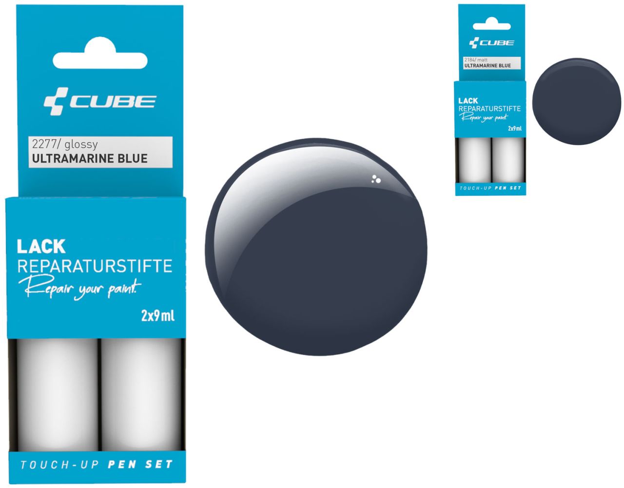 Cube Lackreparaturstift Set ULTRAMARINE BLUE kaufen | Bike-Discount