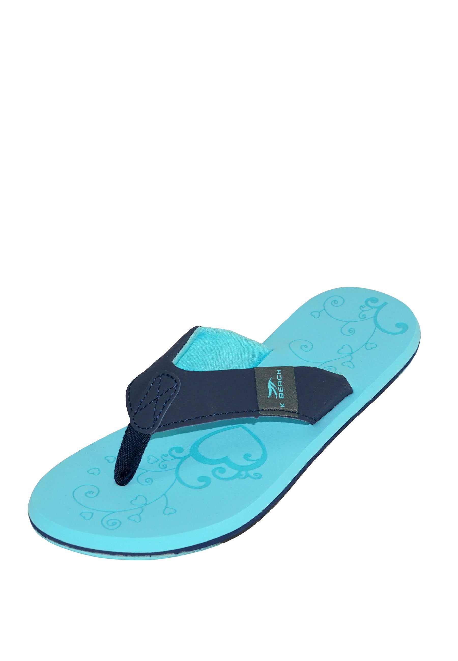 MADSea Beach Badepantolette weiche Zehenstegpantolette