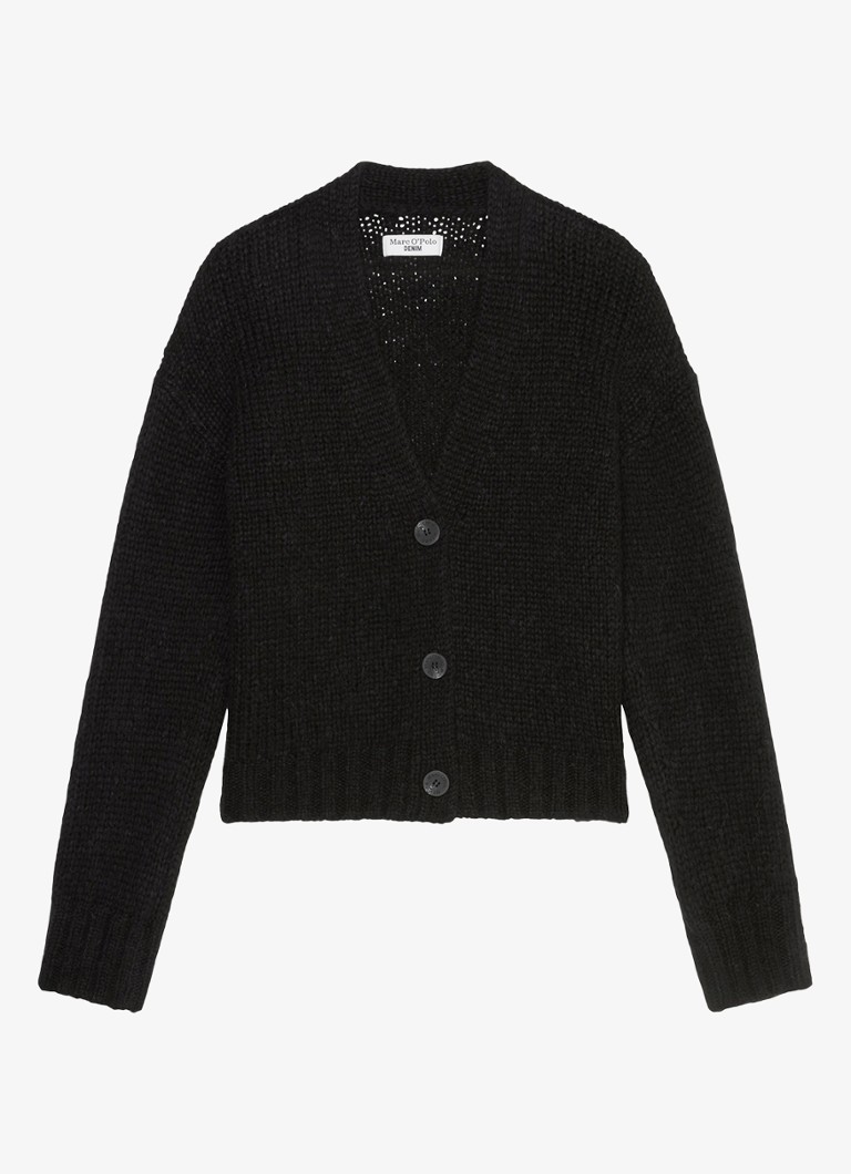 Marc O'Polo Denim Ohueneulottu neuletakki alpakkavillasekoitteesta