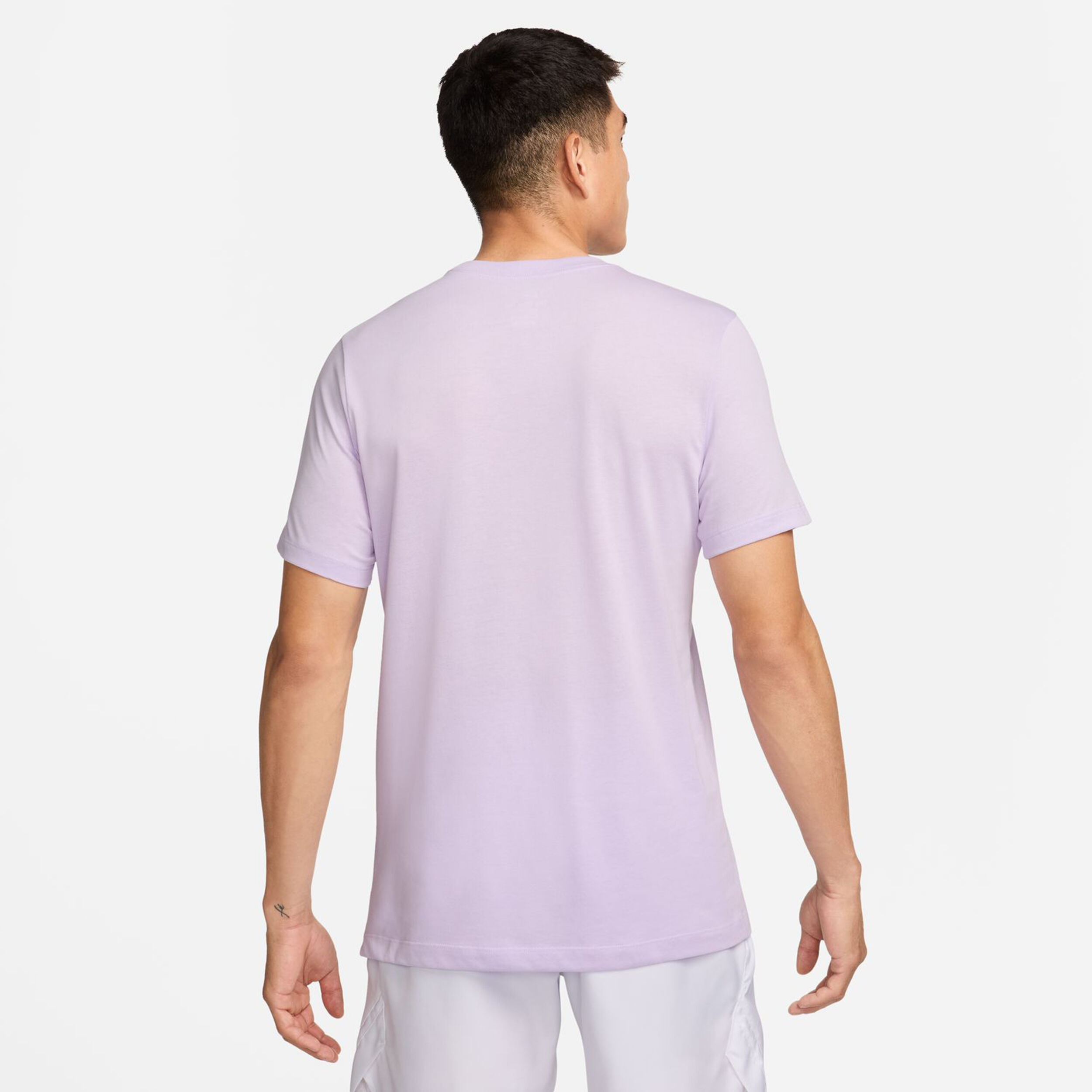 Court Dri-Fit Heritage T-Shirt Herren - Grau, Mehrfarbig