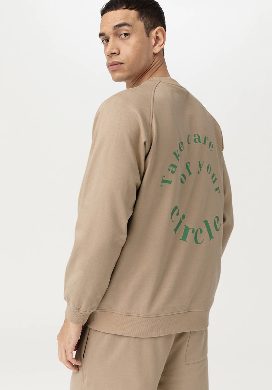 Sweatshirt Cradle to cradle aus reiner Bio-Baumwolle