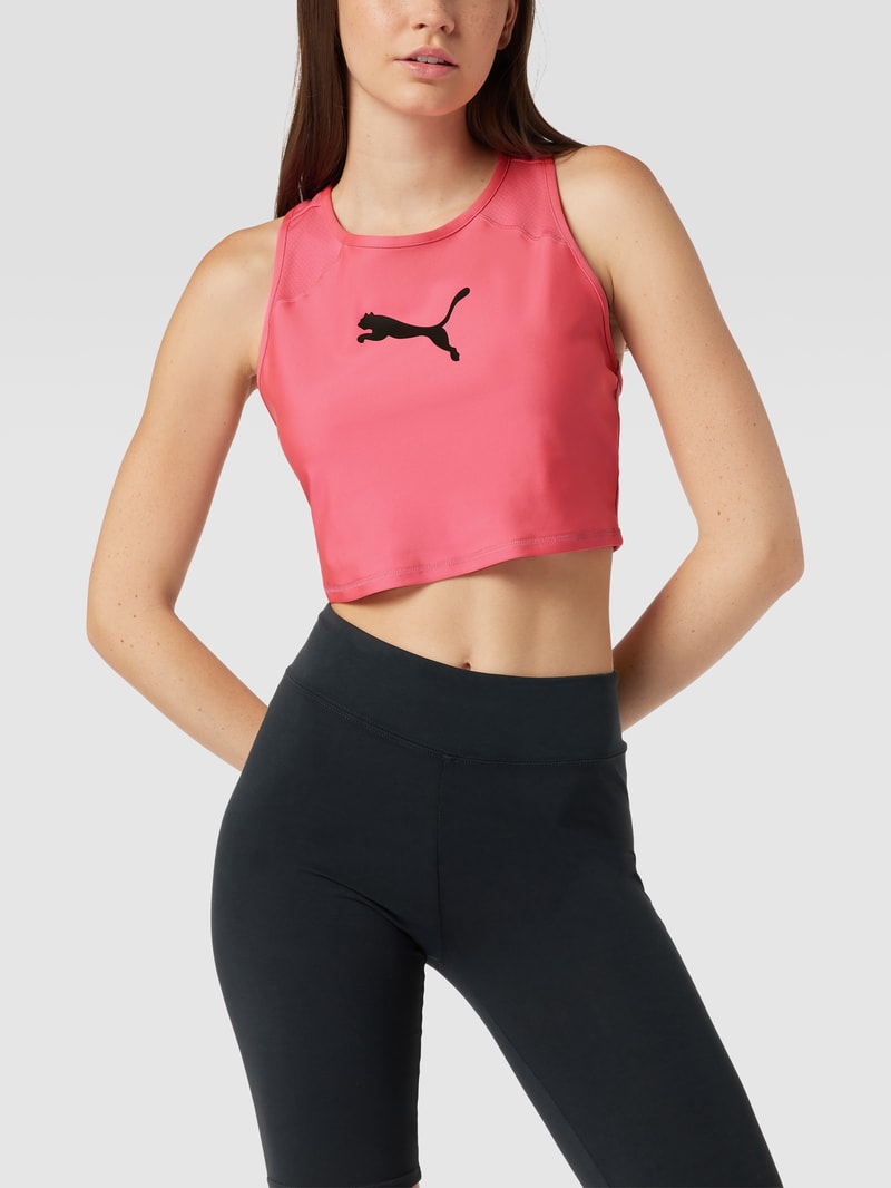 Crop Top mit Label-Detail Modell 'Puma Fit Eversculpt Fitte' in pink