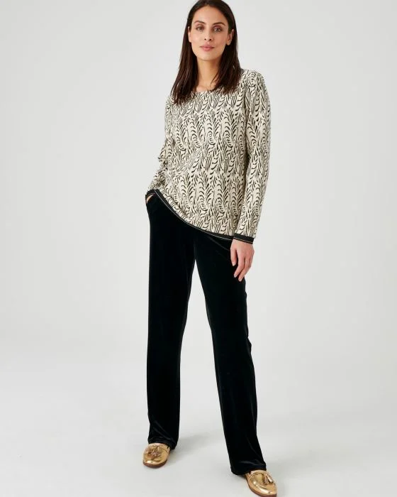 Sweat-shirt maille jacquard