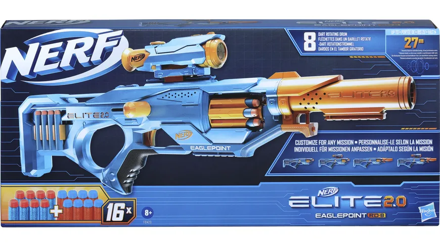 Hasbro - Nerf Elite 2.0 Eaglepoint RD-8