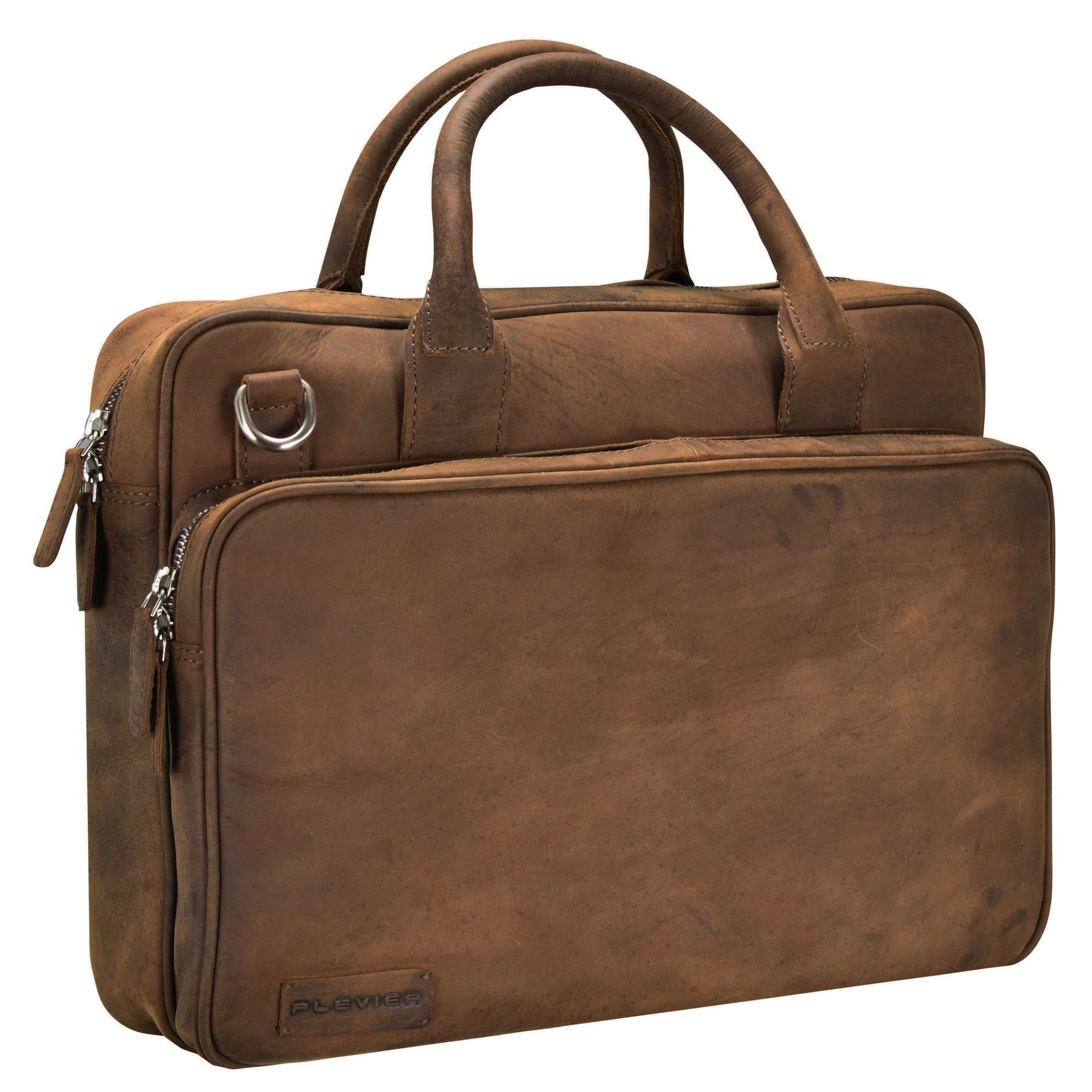 Plevier Aktentasche, Leder