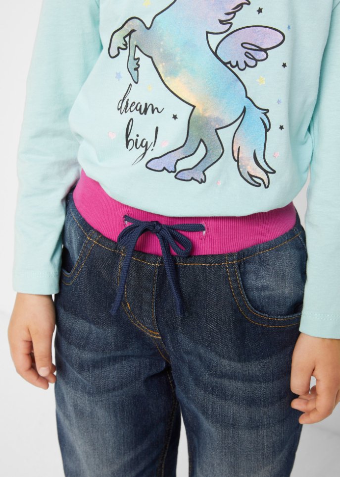 Mädchen Thermojeans mit Fleecefutter