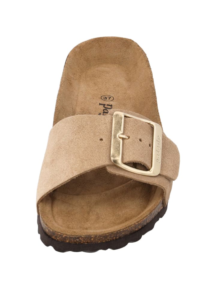 palado Pantoletten in braun velours günstig kaufen 42