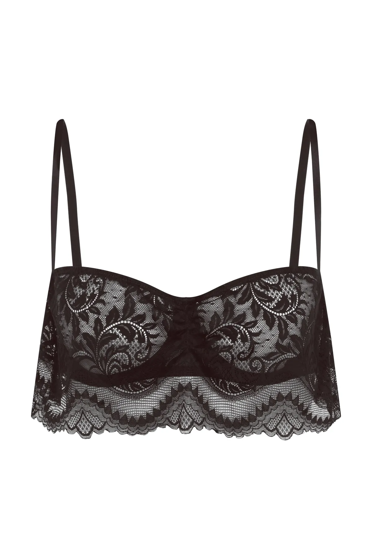 PETITE FLEUR GOLD  BH - Schwarz - Unifarben