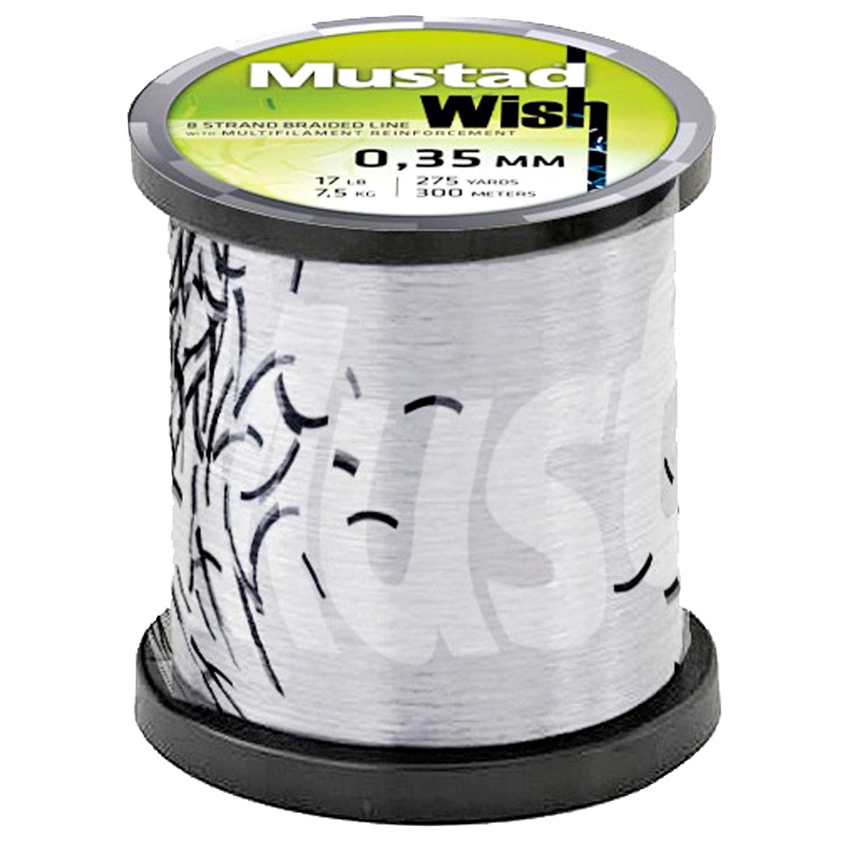 Mustad Angelschnur Wish Braid (dunkelgrün)
