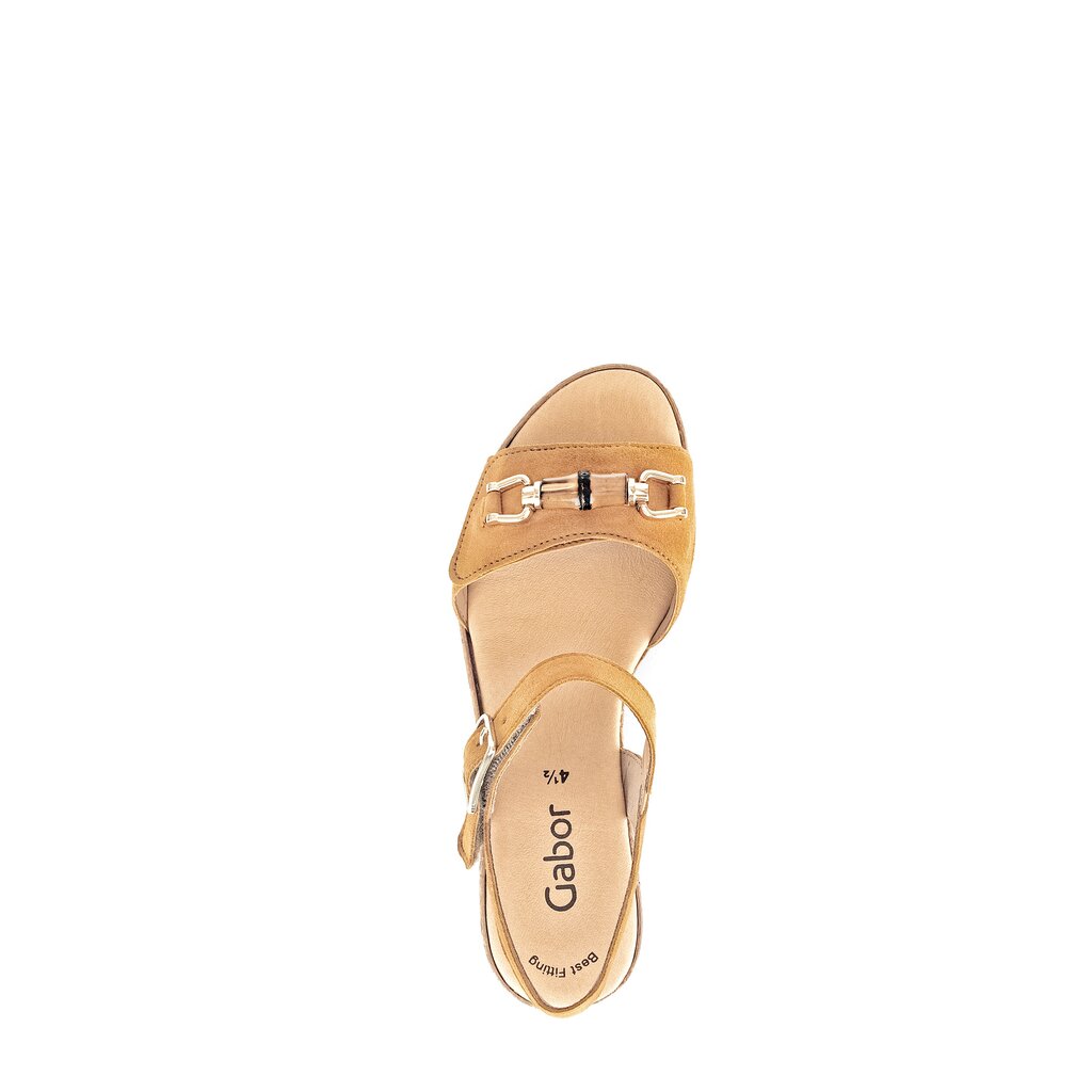 Gabor fashion Riemchensandale braun