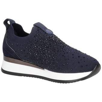 Barbarella Slip On Sneaker in blau