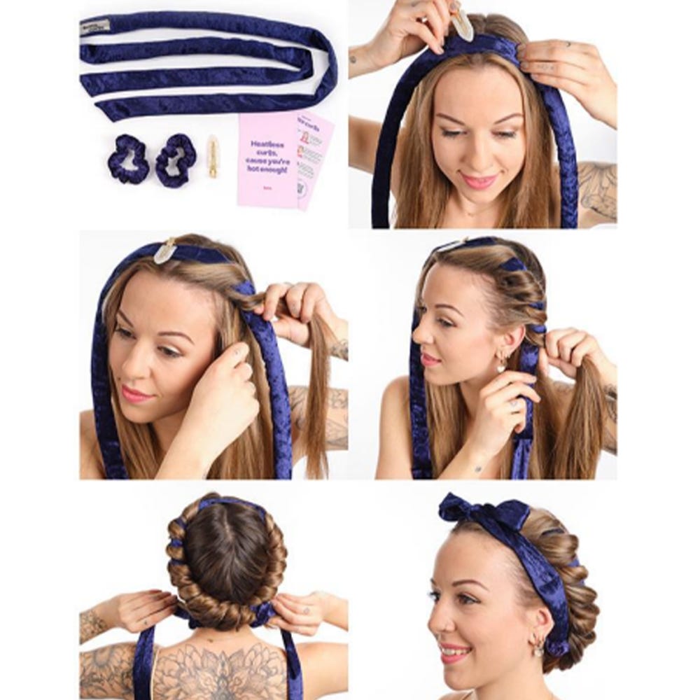 Lotta Curls Lockenband Deep Blue