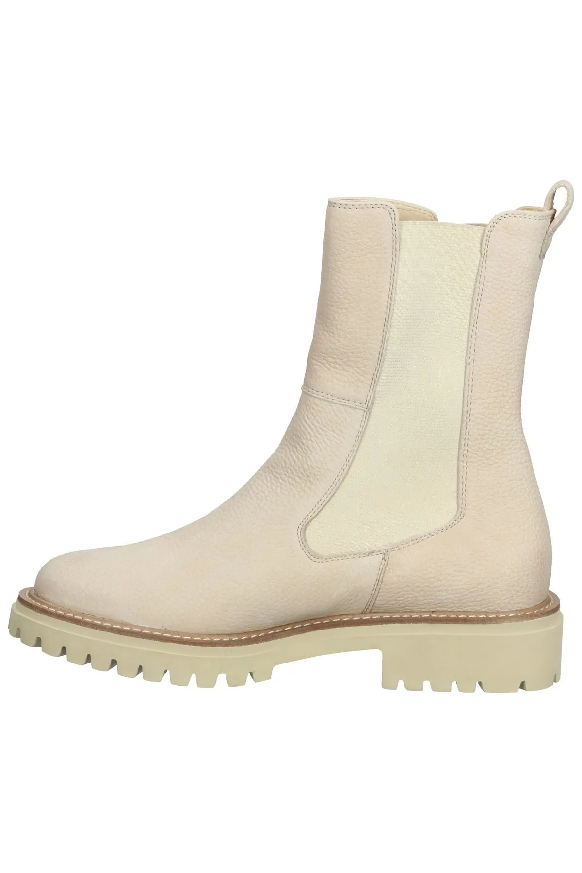 Paul Green  Stiefelette - Beige - Blockabsatz