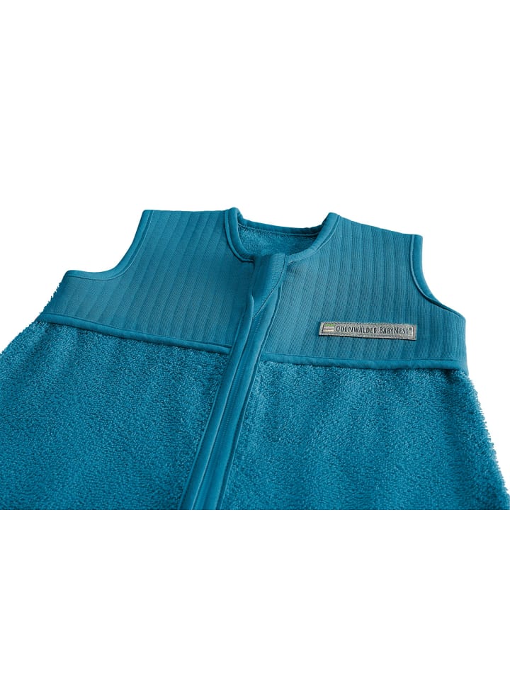 Kinderhaus Blaubär Odenwälder Frottee-Sommer-Schlafsack TOP in Spaceblue günstig kaufen 110