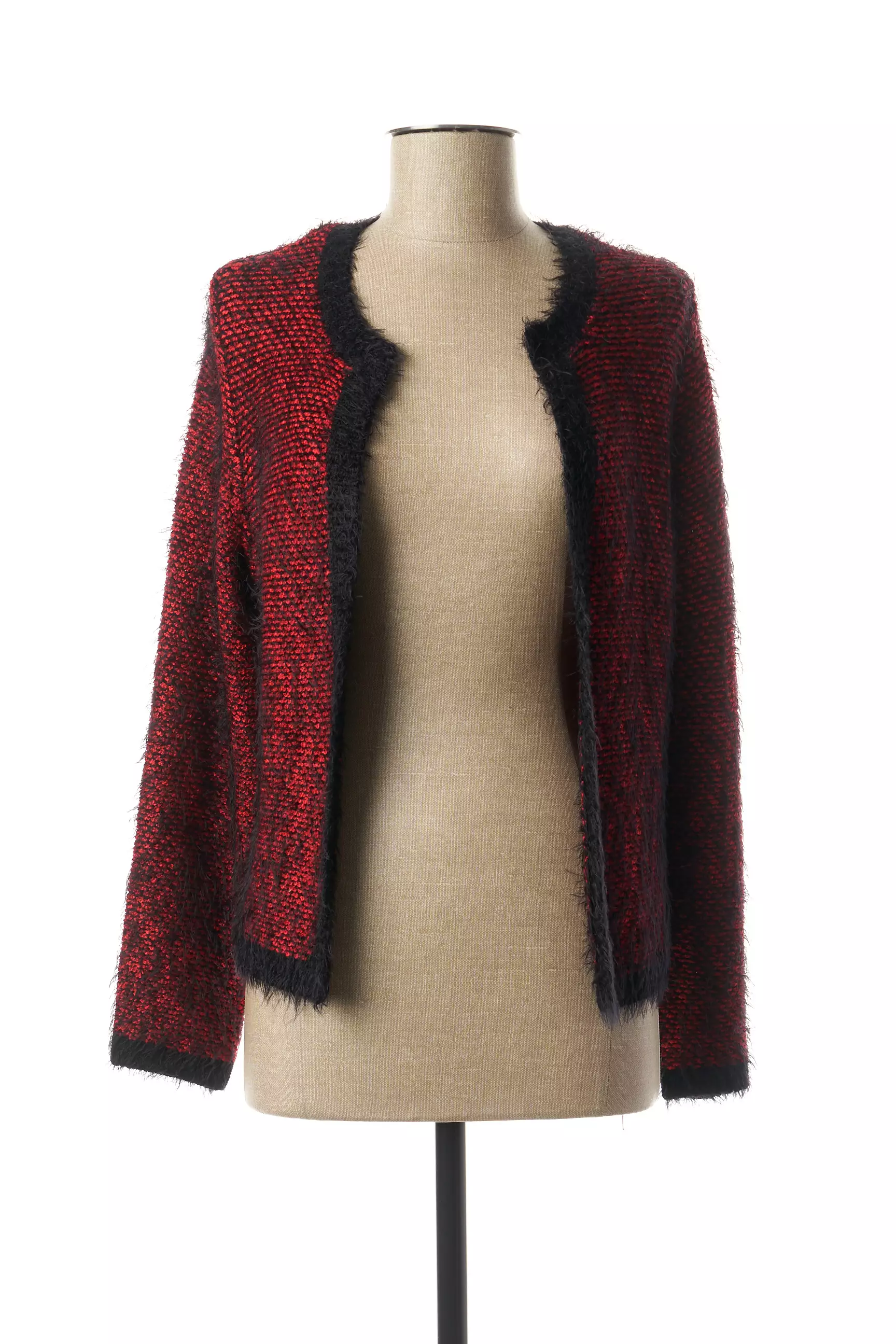 Marble Cardigans Femme couleur bleu