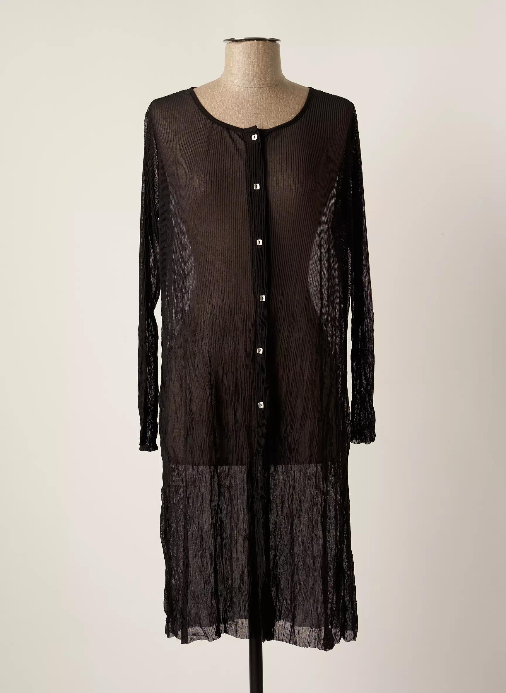 Maloka Vestecasual Femme couleur noir