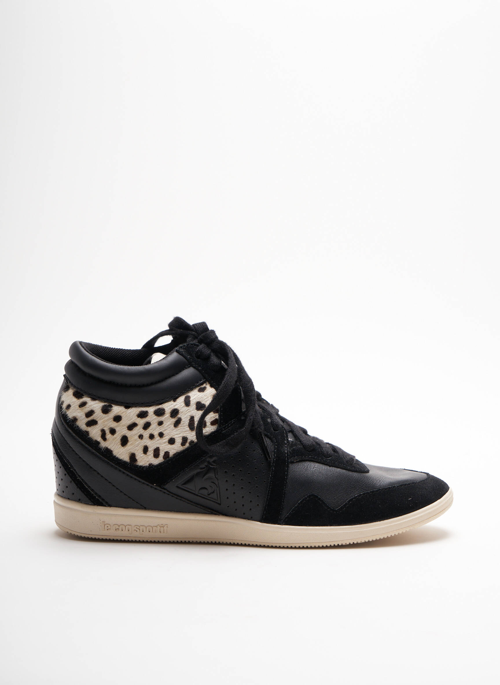 Le Coq Sportif Baskets Femme couleur noir
