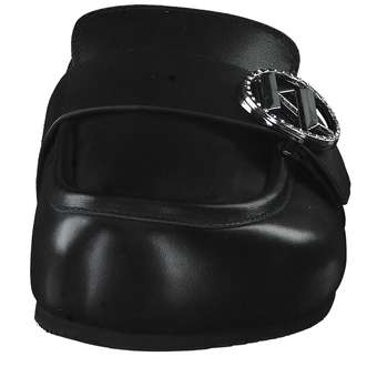 Karl Lagerfeld Odessa Brooch Mule in schwarz
