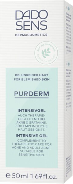 DADO SENS PURDERM Intensivgel Gesichtsgel