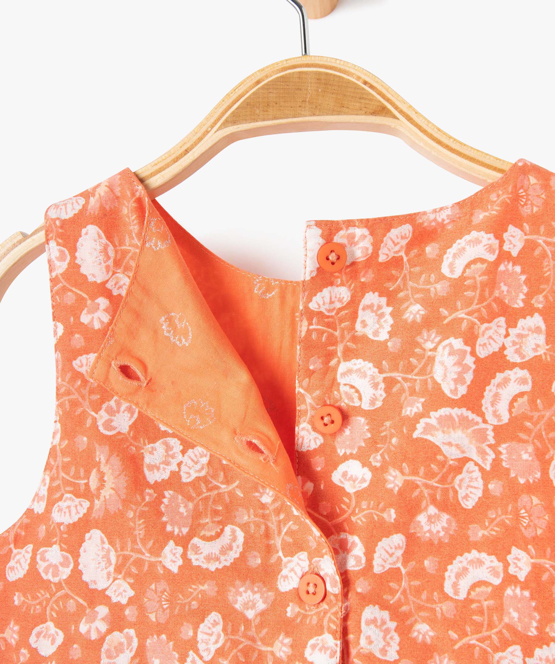 Robe bébé fille à paillettes réversible rouge fonce | GEMO