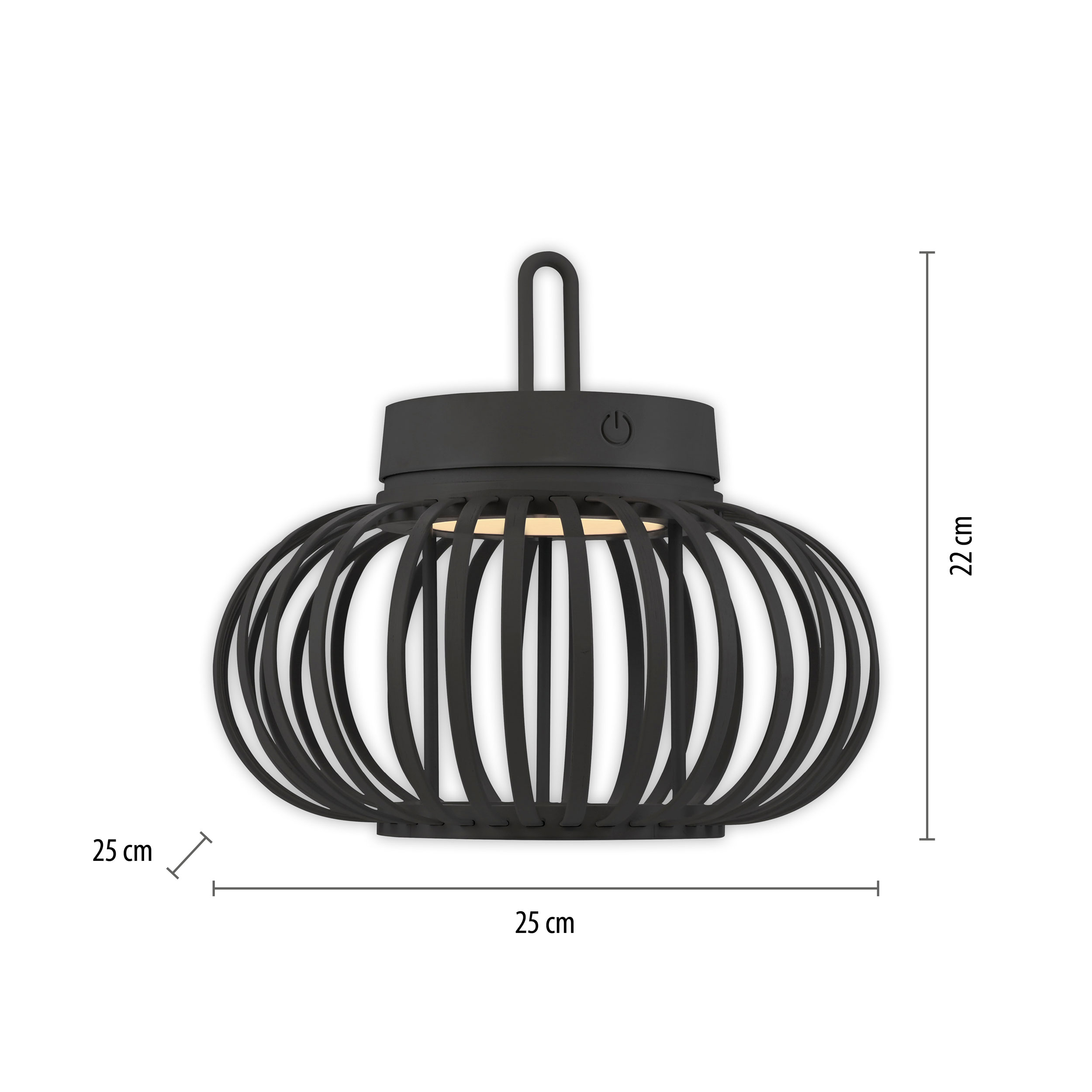 JUST LIGHT.LED-Akku-Tischleuchte 1 flg