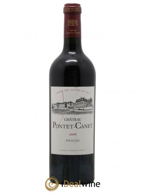 Château Pontet Canet 5ème Grand Cru Classé  2006 - Lot de 1 Bouteille