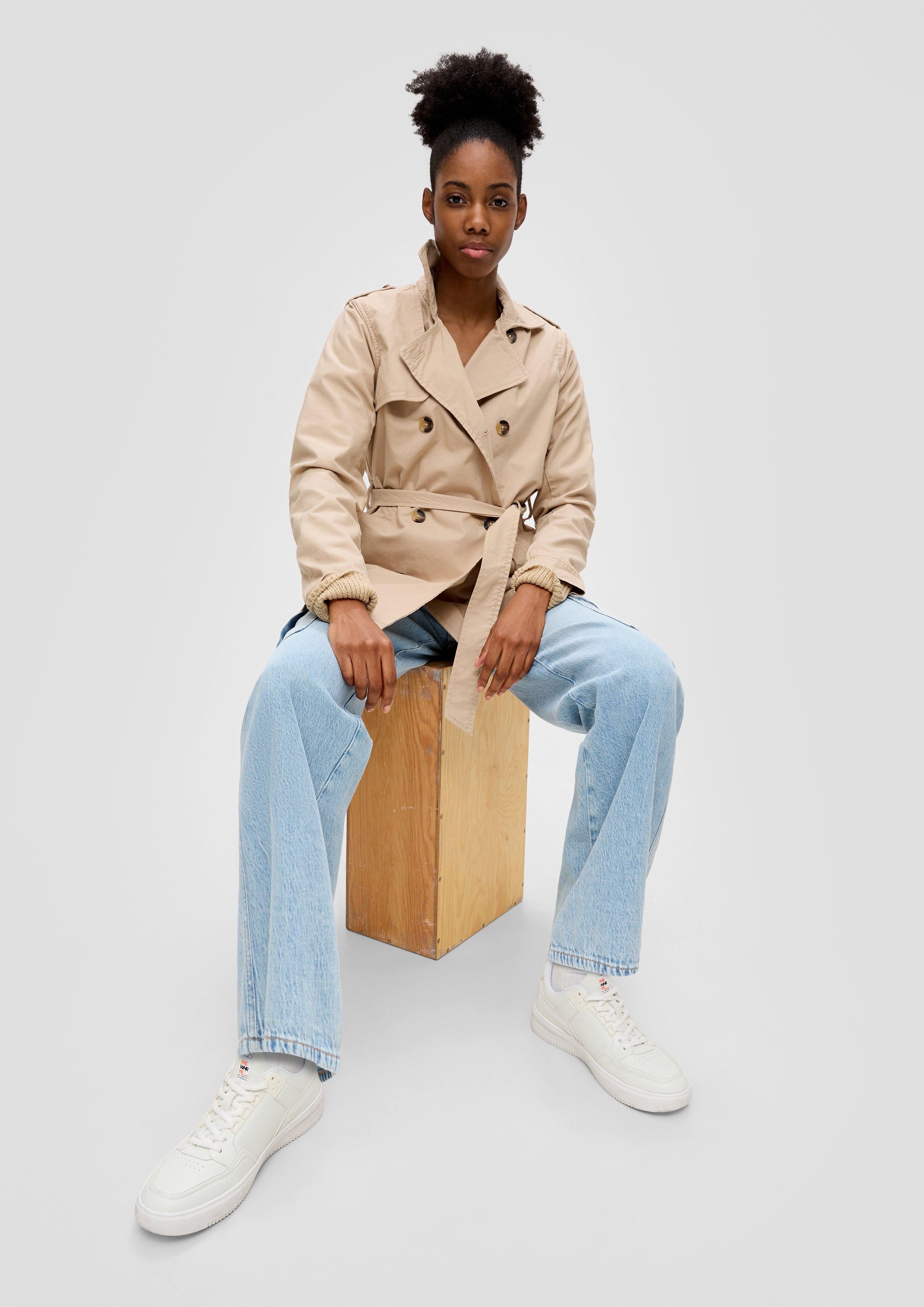 Trenchcoat mit Bindegürtel  2140318-8170