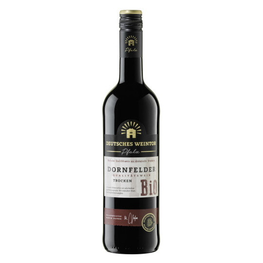 Deutsches Weintor Bio Dornfelder QbA trocken 0,75L