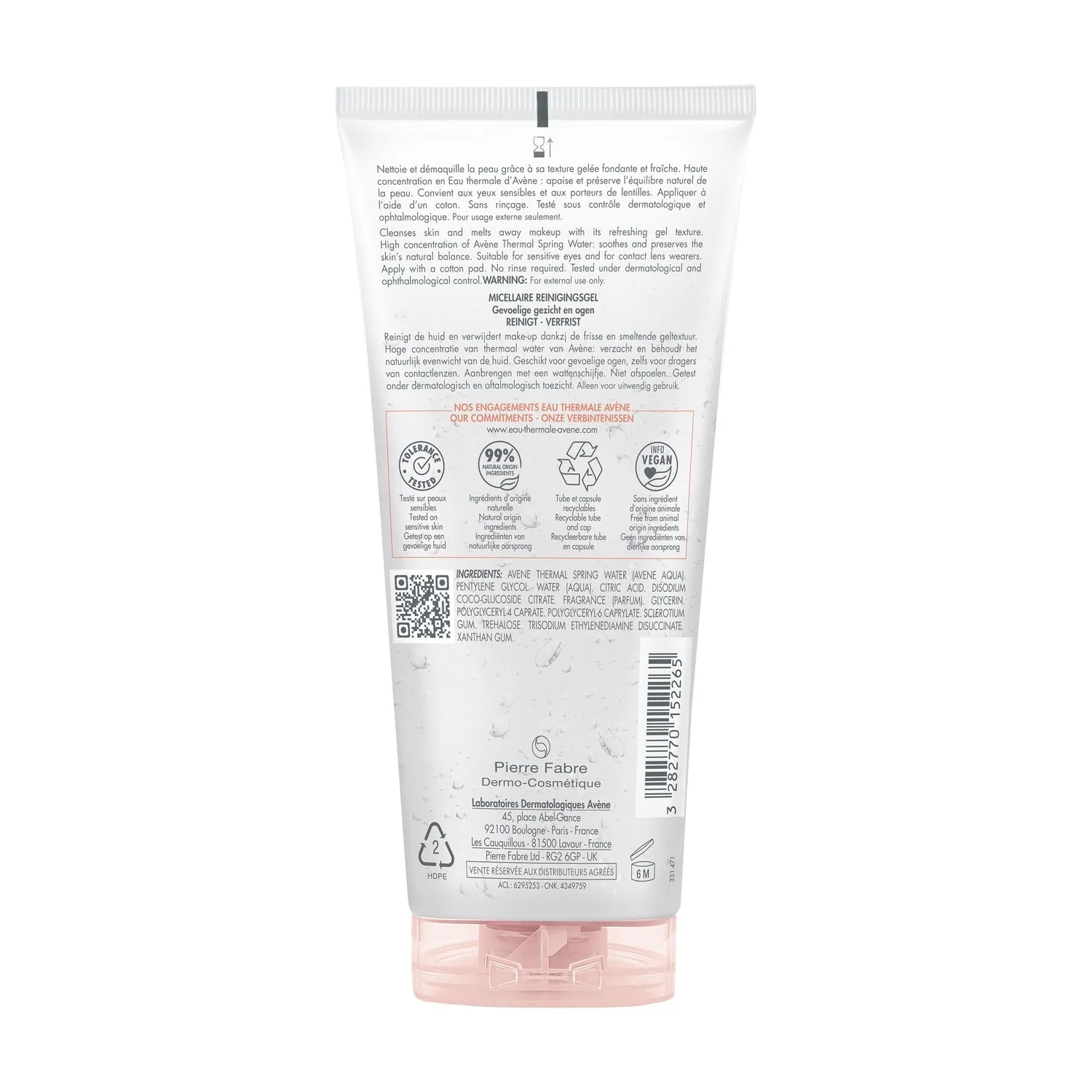 Gel Micelar de Curățare Les Essentiels - Gel de Curățare Facială