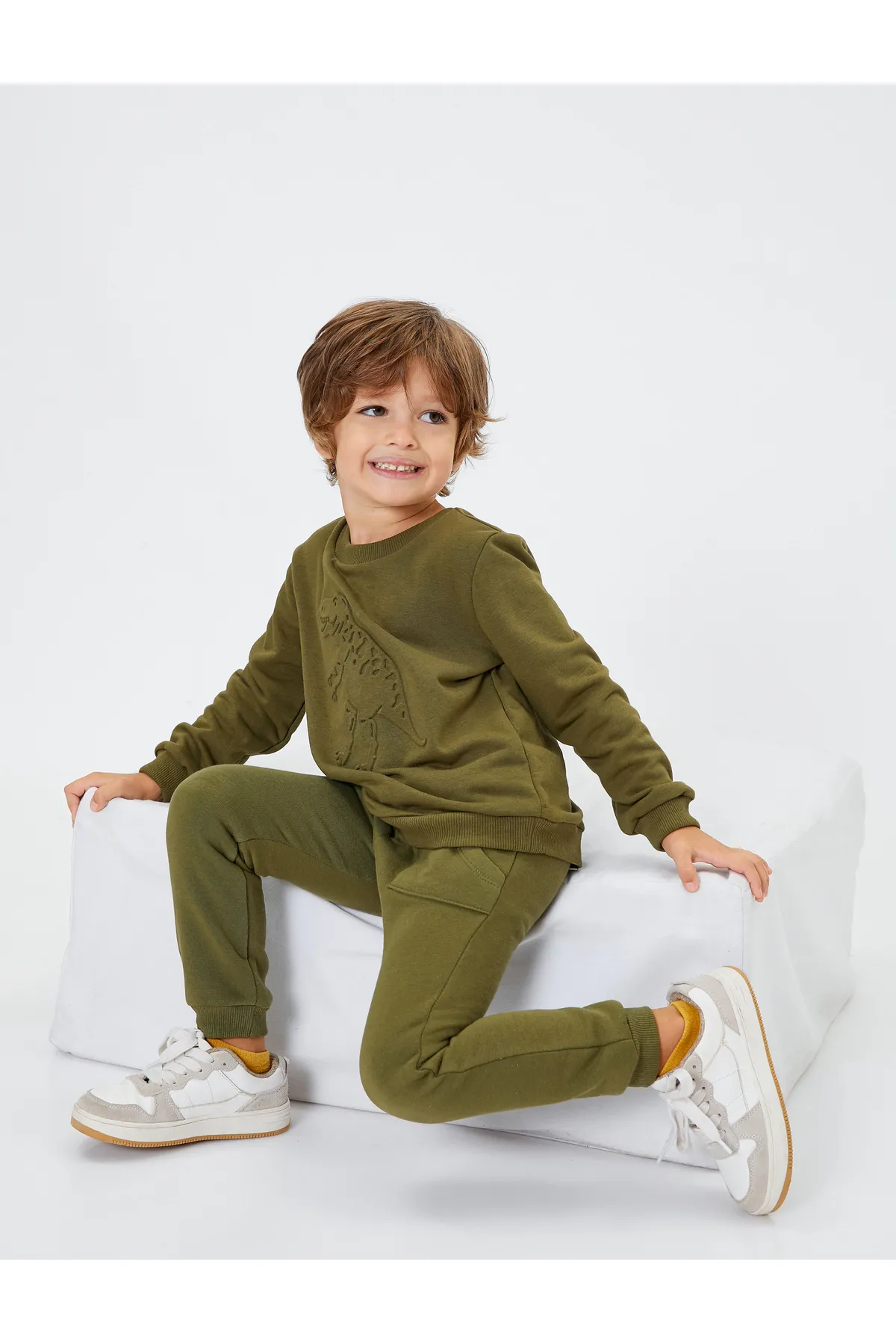 Koton  Basic-Jogger-Jogginghose mit Bindetasche aus Baumwolle