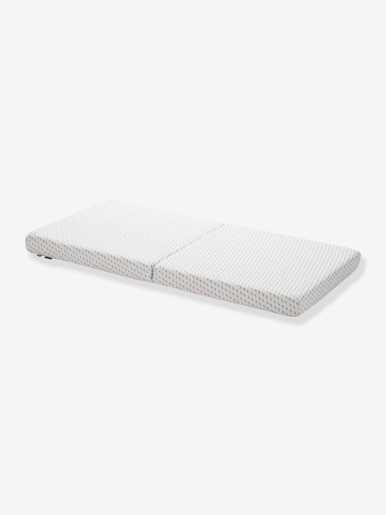 Matelas pliant bébé 60x120 cm CANDIDE Green Ocean Friendly blanc