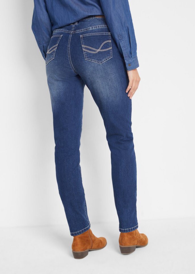 Komfort-Stretch-Jeans, Straight